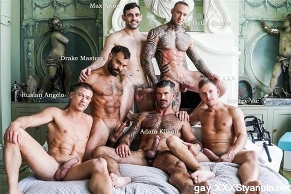 Adam Killian , Andrey Vic , Drake Masters , Dylan James , Max Arion , Ruslan Angelo - Ass-Hammering Hardware Fire Island Orgy [FullHD]